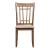 Santa Rosa Linen/Wood Lattice Back Side Chair