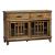 Santa Rosa Wood/Glass Sliding Server w/2 Drawers & 2 Doors