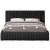 Nash Boucle Fabric Full Size Bed