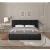 Nash Boucle Fabric King Size Bed