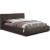 Nash Boucle Fabric Queen Size Bed