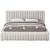 Nash Boucle Fabric Queen Size Bed