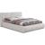 Nash Boucle Fabric Queen Size Bed