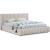 Nico Velvet King Size Bed