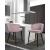 Cassie Velvet Counter Stool with Black Metal Legs & Gold Tips