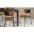 Fifties Upholstery/Metal Dining Chair