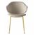 Holly Fabric/Metal Customizable Dining Armchair