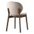 Inès Fabric/Wood Customizable Dining Chair