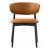 Oleandro Fabric/Wood Customizable Dining Chair