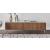 Universal Ceramic/Wood Customizable TV Stand w/2 Doors & Drop-Down Door & Metal Feet