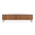 Universal Ceramic/Wood Customizable TV Stand w/2 Doors & Drop-Down Door & Metal Feet