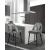 Akoya Velvet Counter Stool with Black Metal Legs & Gold Tips