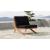 Tahiti Outdoor Patio Waterproof Fabric Accent Chair with Solid Teak Wood Frame