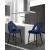 Akoya Velvet Counter Stool with Black Metal Legs & Gold Tips