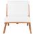 Tahiti Outdoor Patio Waterproof Fabric Accent Chair with Solid Teak Wood Frame