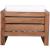 Anguilla Outdoor Patio Waterproof Fabric Accent Chair with Solid Teak Wood Frame