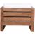 Anguilla Outdoor Patio Waterproof Fabric Accent Chair with Solid Teak Wood Frame
