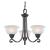 Hamilton 3-Light Chandelier