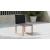 Tulum Outdoor Patio Mesh Waterproof Fabric Dining Side Chair with Natural Teak Base