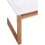 Tulum Outdoor Patio Mesh Waterproof Fabric Dining Side Chair with Natural Teak Base