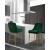 Owen Velvet Counter Stool with Polished Gold Legs