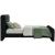 Sloan Velvet Twin Size Bed