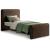Sloan Velvet Twin Size Bed