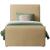 Sloan Velvet Twin Size Bed