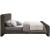 Stylus Boucle Fabric King Size Bed