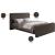 Stylus Boucle Fabric Queen Size Bed
