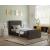 Stylus Boucle Fabric Twin Size Bed