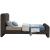 Stylus Boucle Fabric Twin Size Bed