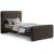 Stylus Boucle Fabric Twin Size Bed