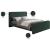 Stylus Boucle Fabric King Size Bed