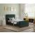 Stylus Boucle Fabric Twin Size Bed