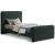 Stylus Boucle Fabric Twin Size Bed