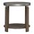 Sutton Round Coffee Table Set | Bleached Sand & Metal