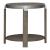 Sutton Round Coffee Table Set | Bleached Sand & Metal