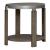 Sutton Round Coffee Table Set | Bleached Sand & Metal