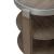 Sutton Round Coffee Table Set | Bleached Sand & Metal