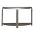 Sutton Round Coffee Table Set | Bleached Sand & Metal
