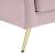 Lips Velvet Loveseat