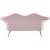 Lips Velvet Loveseat