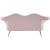 Lips Velvet Loveseat