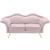Lips Velvet Loveseat