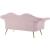 Lips Velvet Loveseat
