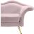 Lips Velvet Loveseat