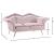 Lips Velvet Loveseat