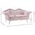 Lips Velvet Loveseat