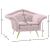 Lips Velvet Chair